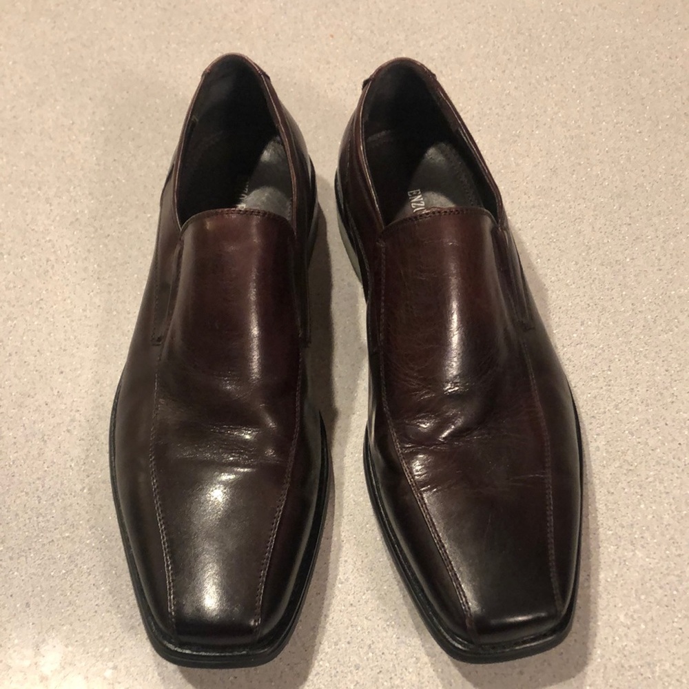 Enzo Feldini size 10 W Soft Leather Upper - Slip On Loafer